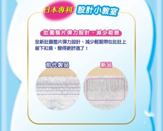 【滿意寶寶】瞬潔乾爽輕巧褲 M58片X3包(褲型)