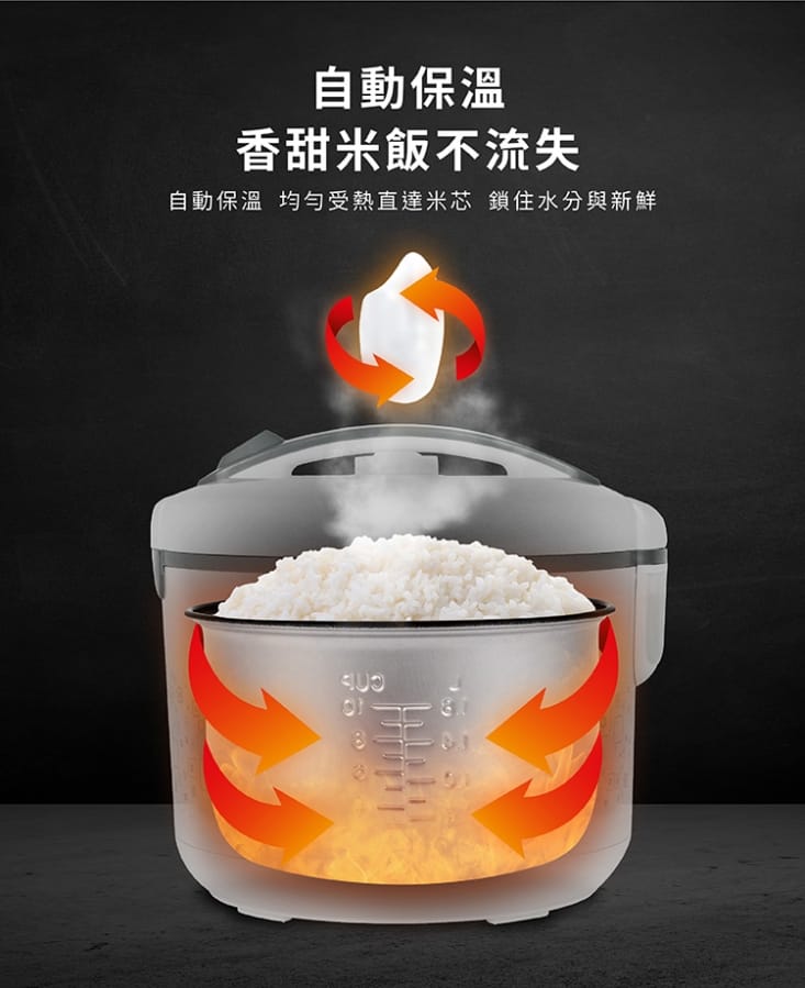 【Kolin 歌林】十人份電子鍋(KNJ-SD1922)