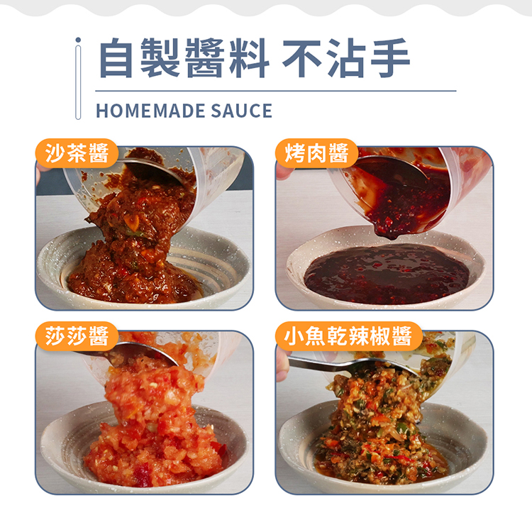      【東京電通】無線電動料理機-2入組(食物調理機/寶寶輔食/搗蒜器)