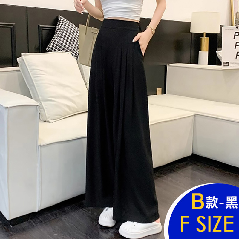 韓國透氣修身顯瘦冰涼爽休閒褲 褲裙 寬褲 棉麻褲 亞麻褲 多款任選