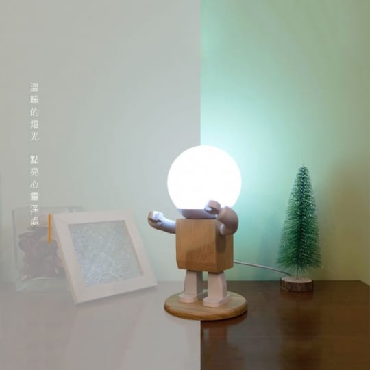 聖誕禮物機器人夜燈