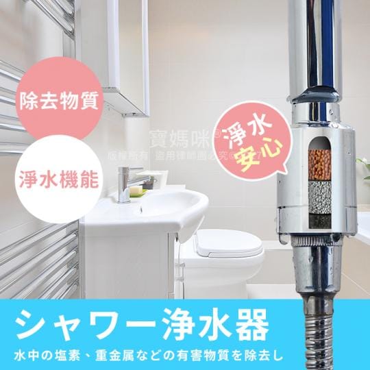奈米淨化活水沐浴過濾器