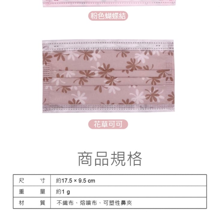 RM-A104 一次性防護印花口罩 50入/包