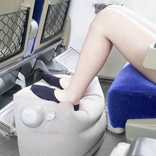 多功能充氣擱腳墊汽車腳墊 充氣抬腿枕