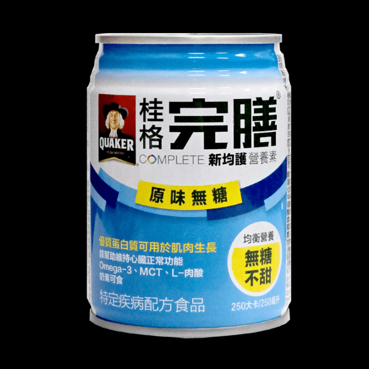 【桂格】完膳新均護營養素(250ml*24罐/箱)+贈2罐 低糖少甜／無糖不甜
