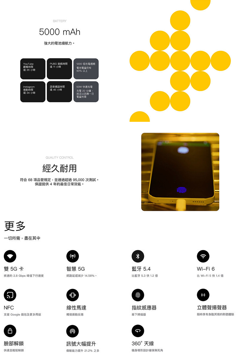 Nothing Phone 3a 5G 6.77吋 智慧手機-贈四好禮