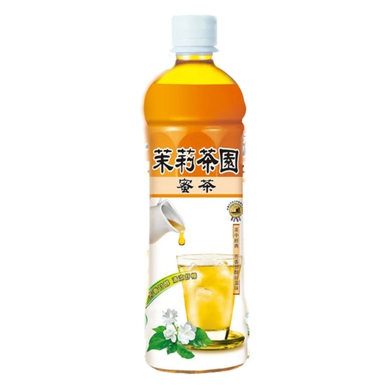 【光泉】茉莉茶園-茉莉蜜茶585ml (24入/箱) 飲料 瓶裝茶飲
