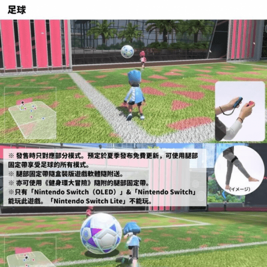 【Nintendo任天堂】Switch 運動 Sports 中文版 配件組合