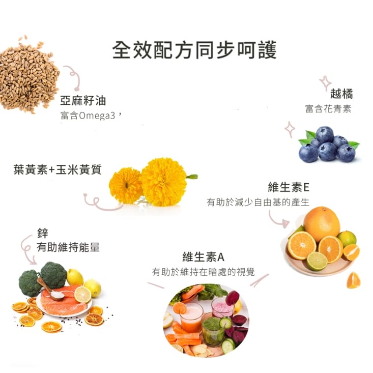 【聖伯納德】游離型葉黃素軟膠囊(90粒/入) 德國百年草本 山桑子 鋅 胡蘿蔔素