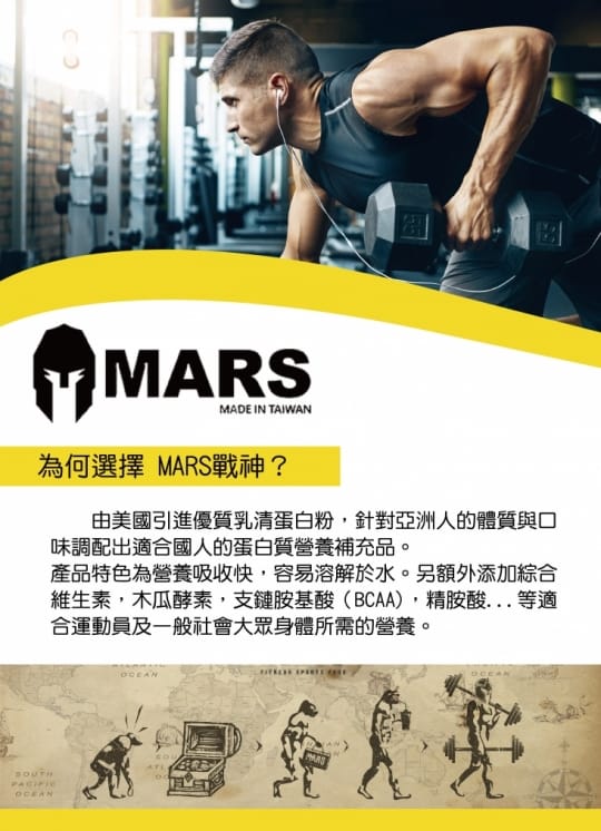 【MARS 戰神】低脂乳清蛋白