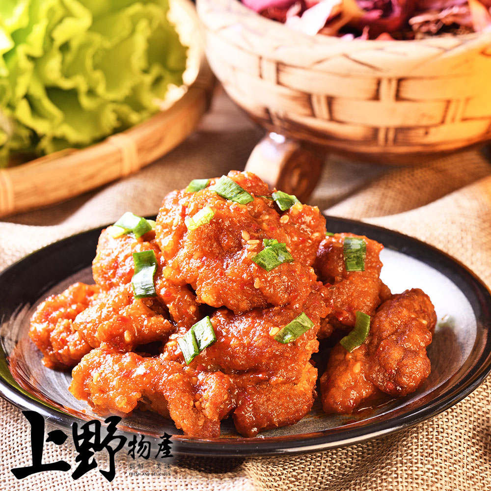 【上野物產】漢江奇雞 韓國正宗辣雞塊250g
