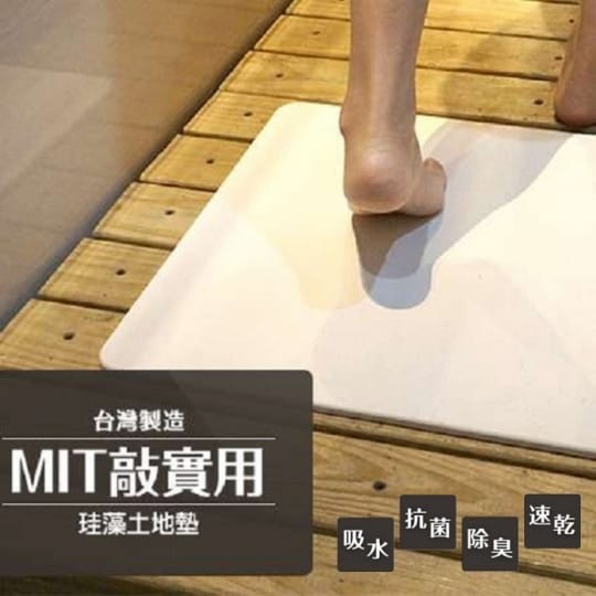 【MBM】水洗式珪藻土地墊(M號2入下單區)