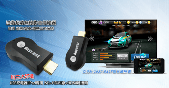 Dawise【DW】WD08超清旋風款 無線鏡像投影器