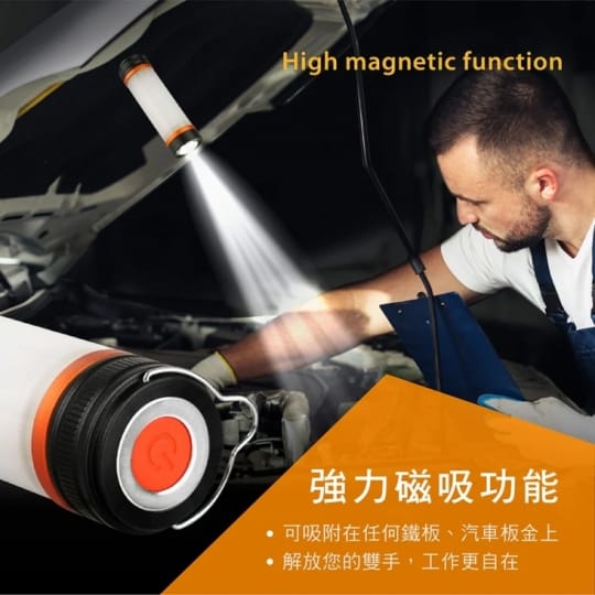 【RONEVER】PA-2835-6 戶外多功能手電筒2000mAh