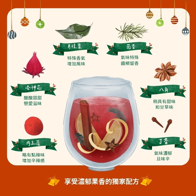 【永苑行】熱紅酒香料包