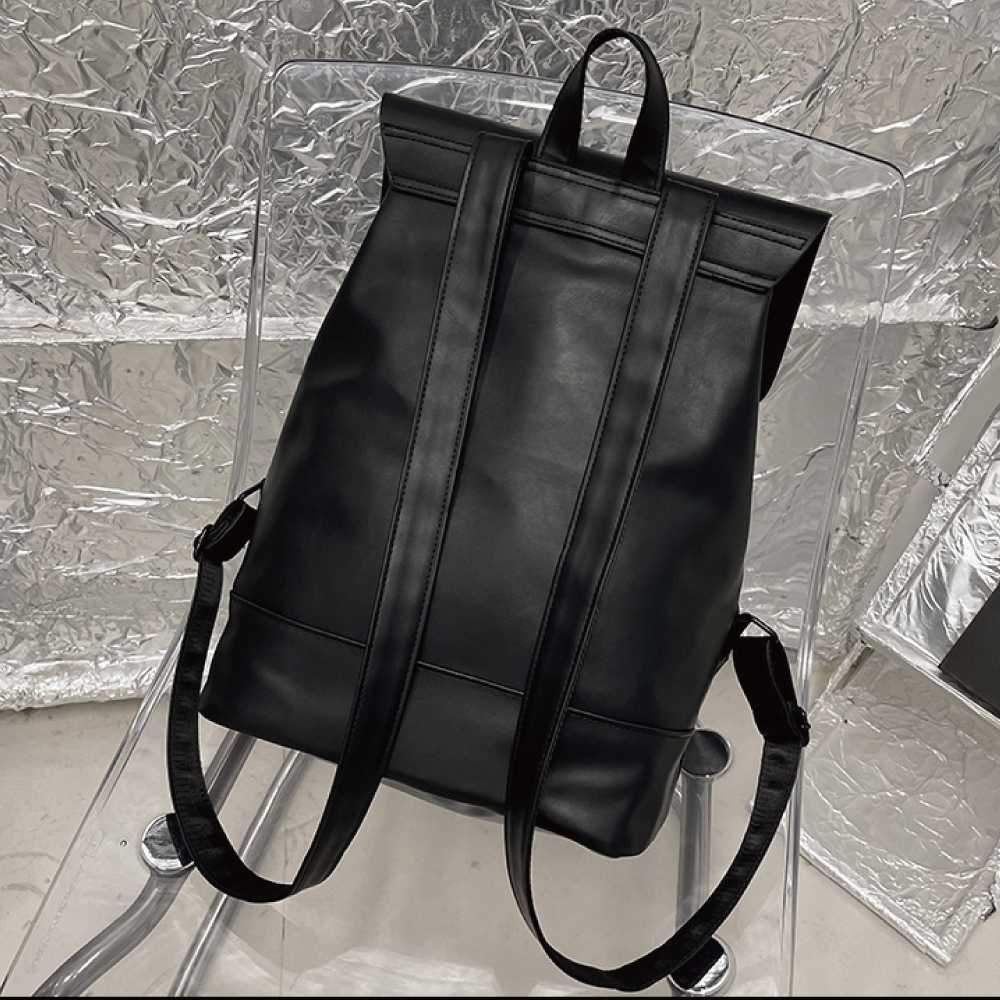 新潮流造型超大容量時尚後背包 電腦包 旅型包 通勤包 兩色任選