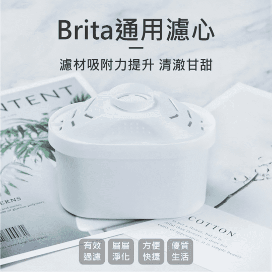 Brita通用濾芯10包(20入)組