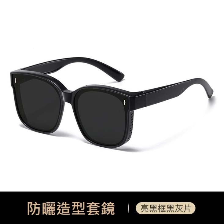 輕量偏光套鏡近視眼太陽眼鏡套鏡 4色 太陽眼鏡 墨鏡 