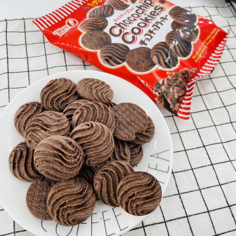 【日本寶製】巧克力曲奇餅乾(90g/包) 巧克力餅乾 零食