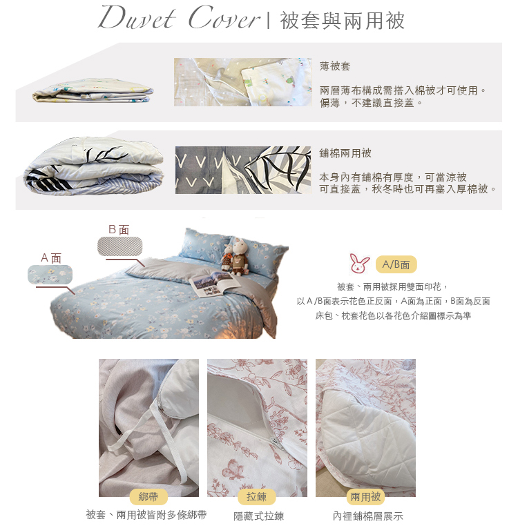 Anna Home 韓系歐巴 雙人床包三件組 100%復古純棉 台灣製