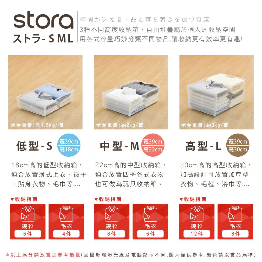 【日本JEJ Astage】STORA 高款可堆疊抽屜收納櫃/置物櫃
