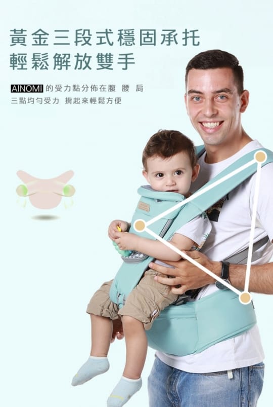 AINOMI機能舒適嬰兒背帶