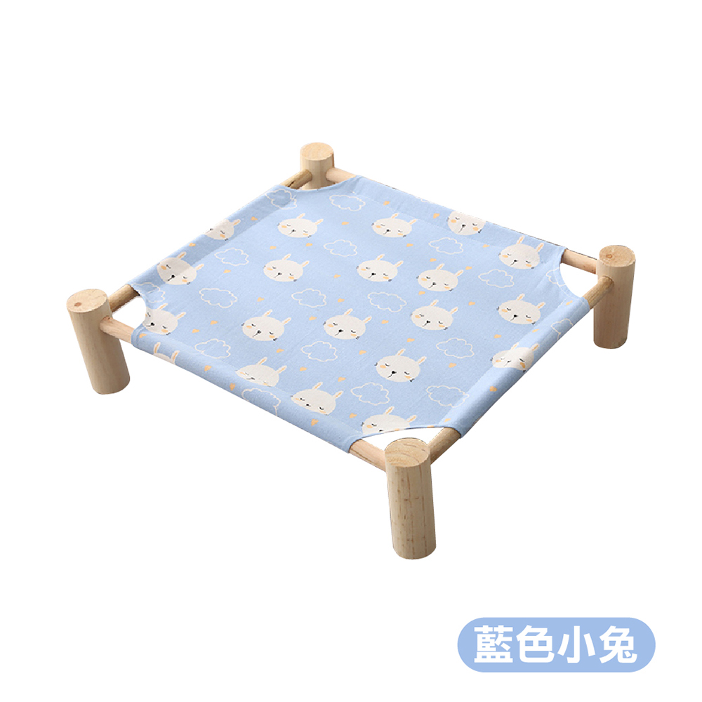 舒適爆表原木寵物床 寵物用品/貓床、狗床/架高式設計/原木清香