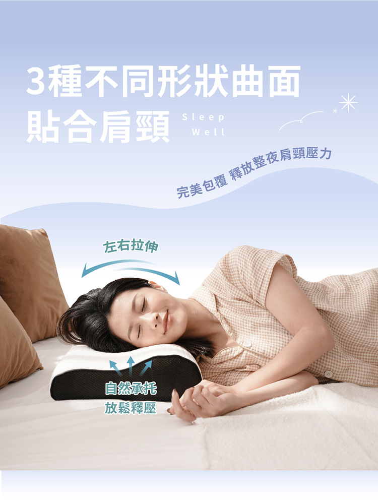 高密度護頸涼感冰絲記憶枕 枕頭 涼感枕 護頸枕