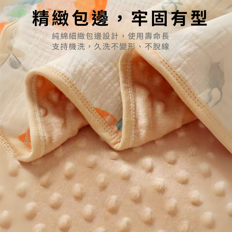 【凱美棉業】豆豆毯紗布安撫蓋毯新生兒童小被子幼兒園寶寶毛毯空調夏涼被