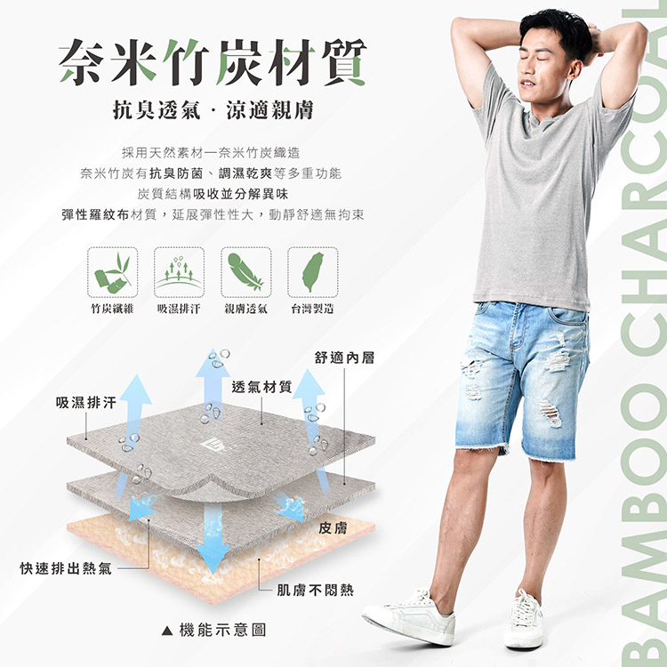 【GIAT】台灣製AIR輕盈吸濕排汗休閒短袖/背心(M-XL)