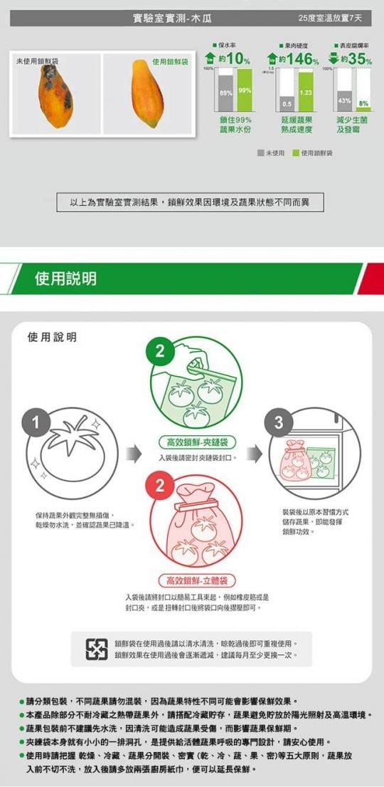 【USii】高效鎖鮮袋 夾鏈袋
