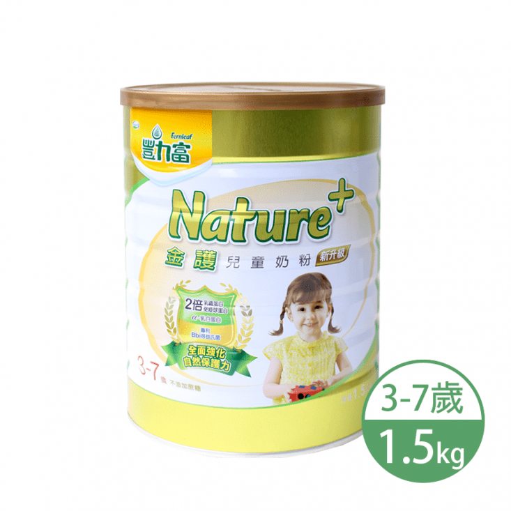 【豐力富】3-7歲金護兒童奶粉 紐西蘭 天然乳源 (1500g/罐)