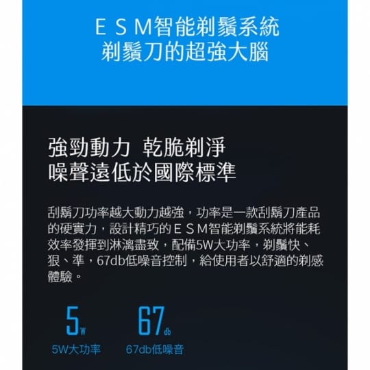 小米有品 ENCHEN 映趣刮鬍刀 3D 浮動刀頭