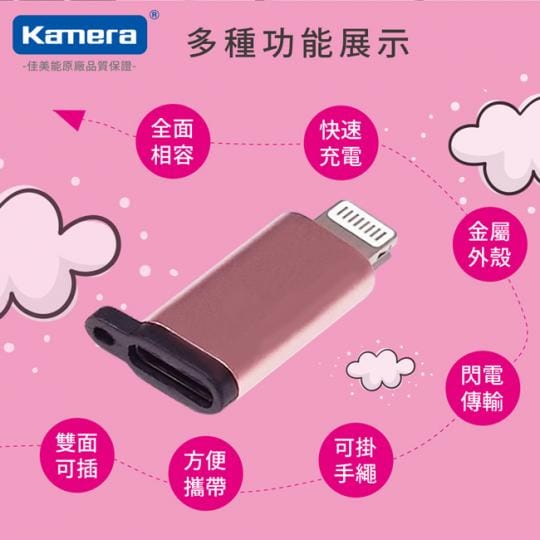 Kamera鋁合金傳輸轉接頭