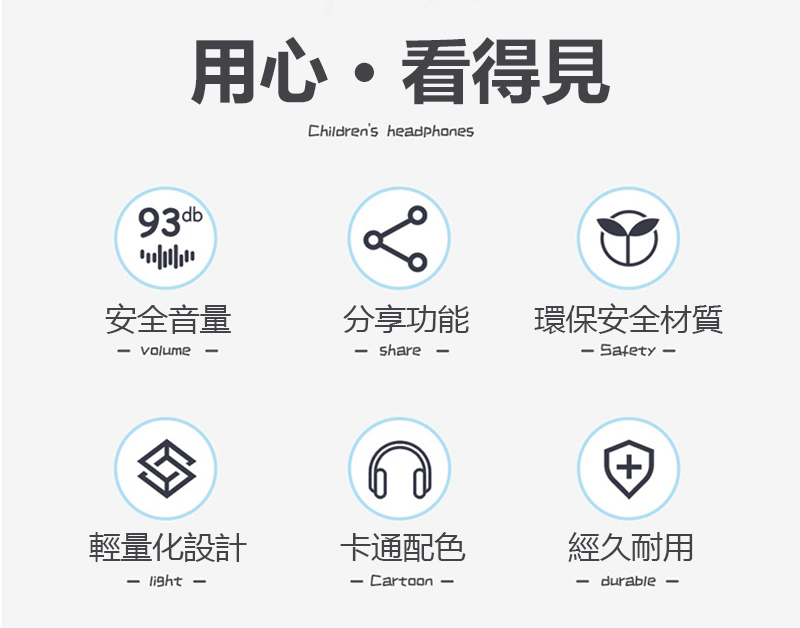 【DR.MANGO】兒童護耳教學耳機麥克風 遠距教學 (藍白/藍黃 )