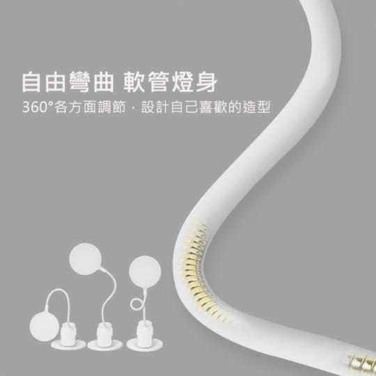 LED夾掛立USB觸控檯燈