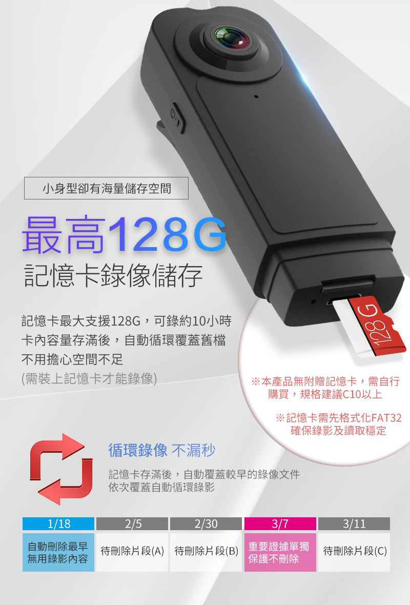 【長江】2022高清1080P夜視微型攝影機HD3S