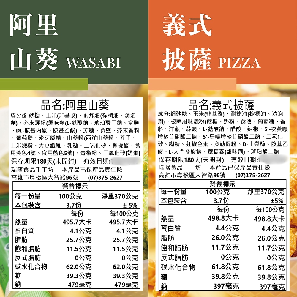 【Rico 瑞喀】手工脆皮爆米花系列370g 派對零嘴 6種口味任選