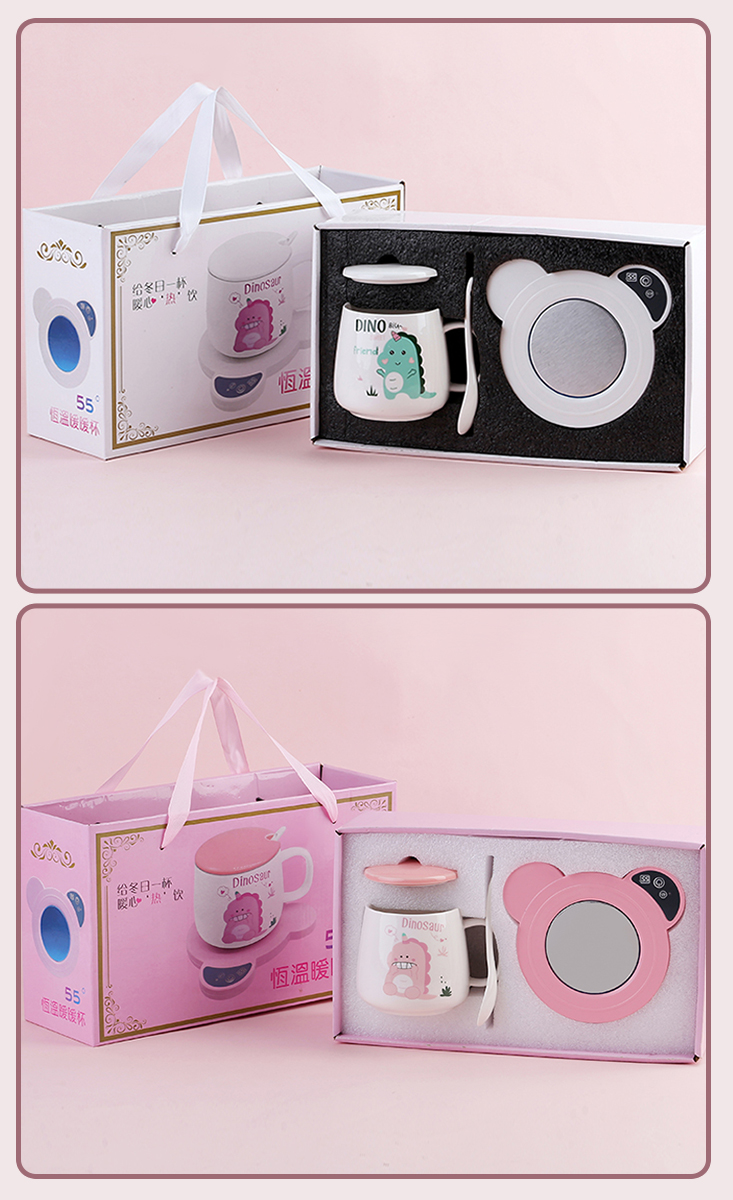 (福利品)恆溫加熱杯墊暖心禮盒