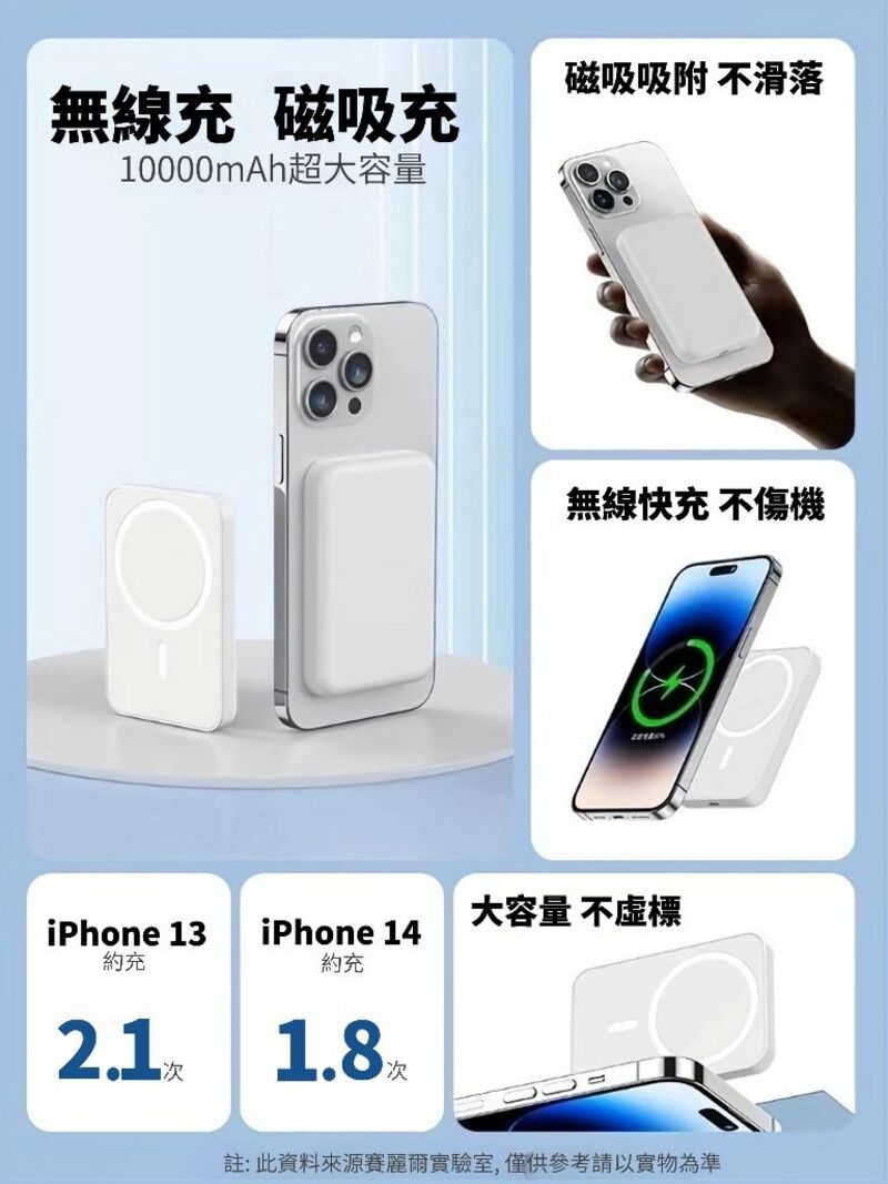 蘋果專用磁吸無線行動電源 iPhone15 16 iPhone14 14pro