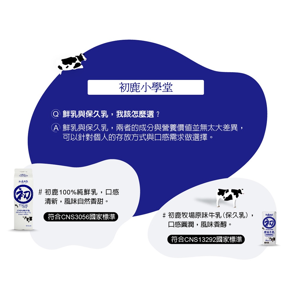 【初鹿牧場】原味生乳保久乳／米牛乳200ml 牛奶 乳品 飲品