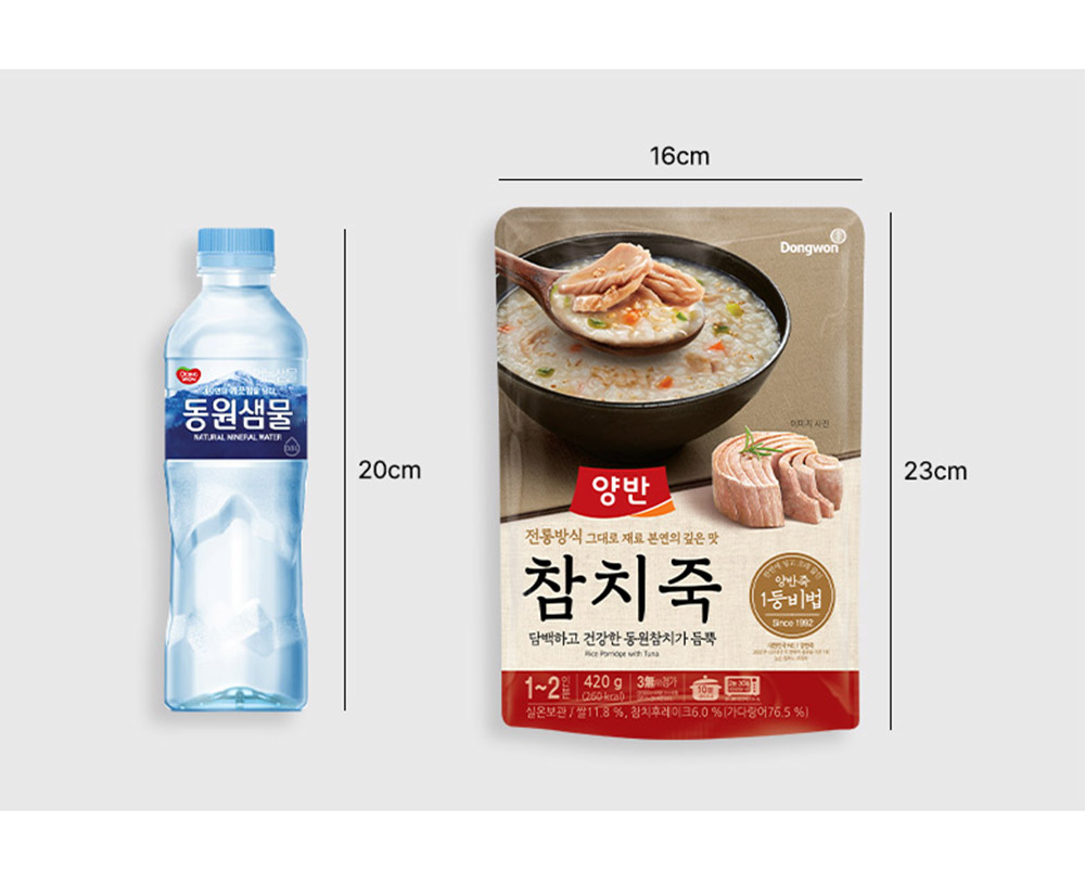 【韓味不二】韓國東遠兩班粥品(鮪魚粥／紫蘇雞粥／蛤蠣粥／牛肉粥／紅豆栗子粥)稀飯