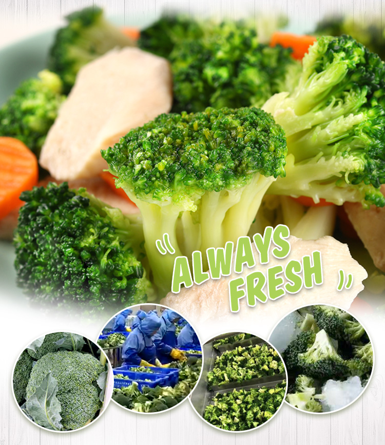 鮮凍青花菜綜合蔬菜系列 200g±10%/包 鮮凍綜合蔬菜 鮮凍花椰菜