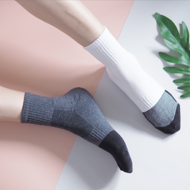 【凱美棉業】MIT台灣製全新第二代奈米銀離子氣墊消臭運動襪