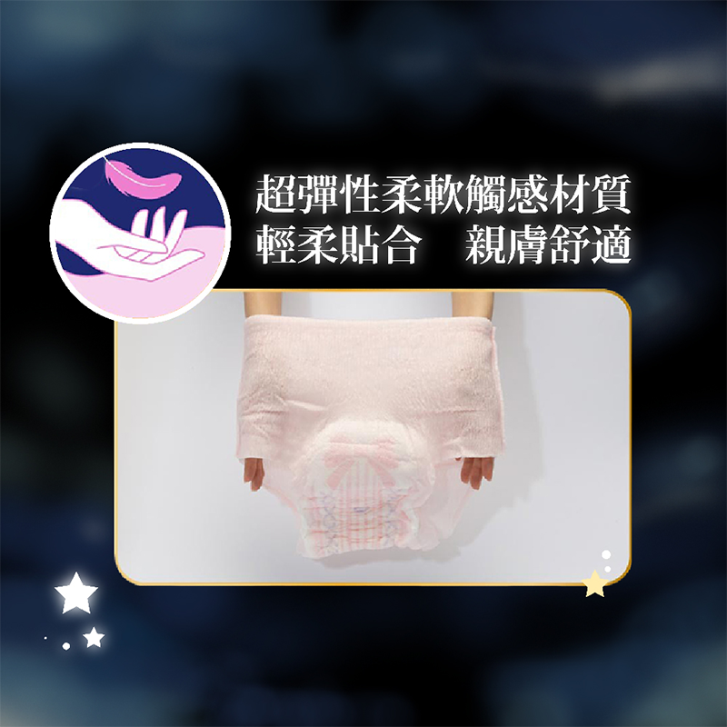 【Sofy 蘇菲】超熟睡安心褲經濟組 24片/箱 (M/L/XL) 內褲型衛生棉