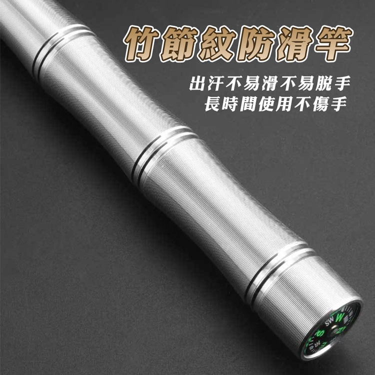 輕巧便攜竹節柄不鏽鋼工兵鏟 多功能鏟頭 鏟子 園藝 工具鏟