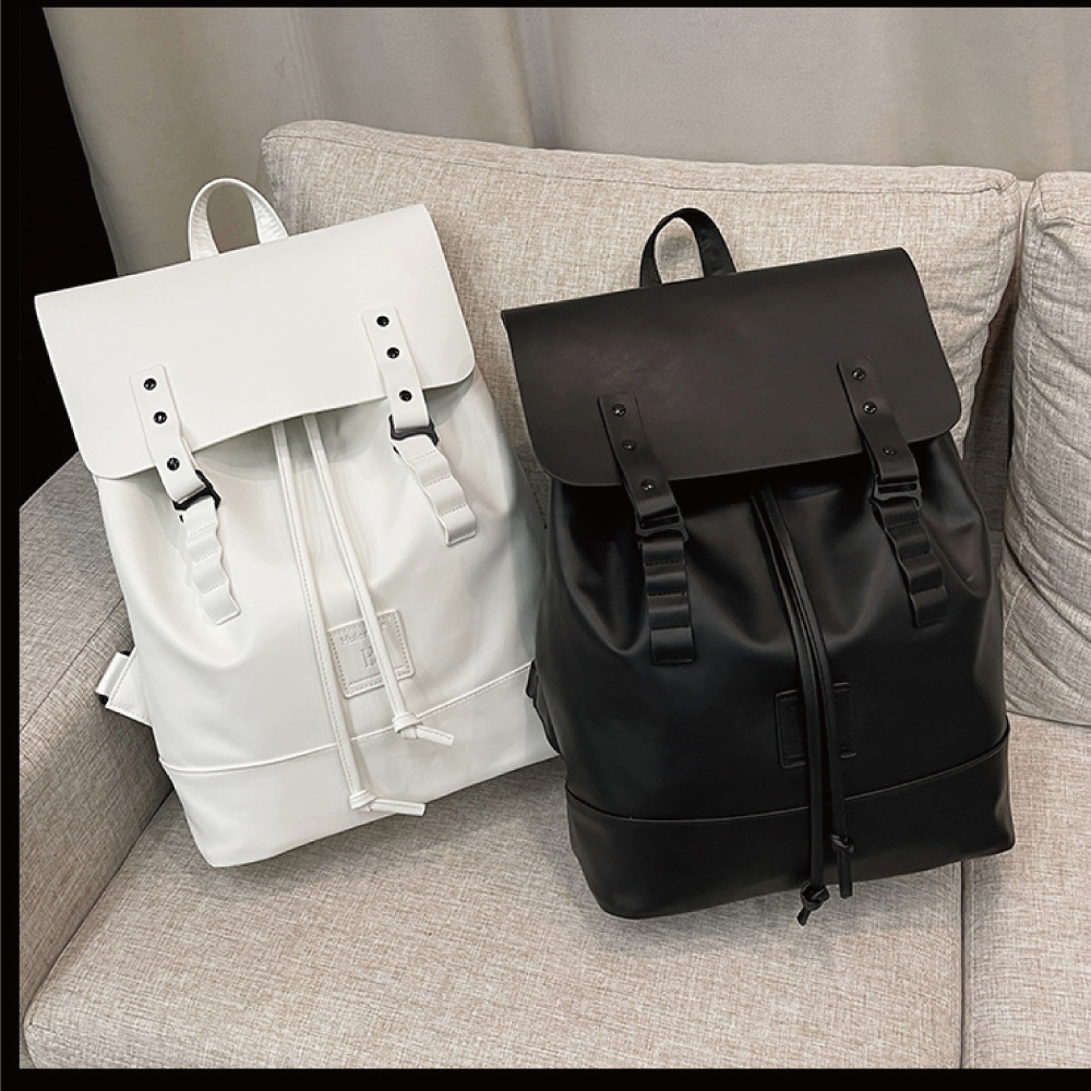 新潮流造型超大容量時尚後背包 電腦包 旅型包 通勤包 兩色任選