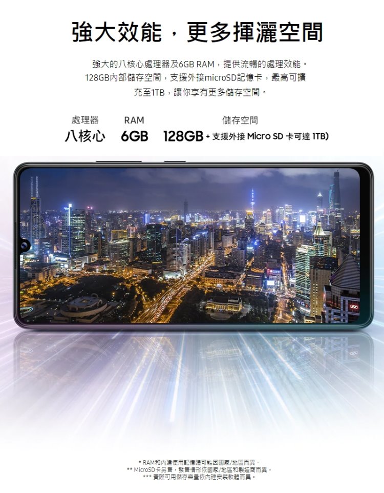 【SAMSUNG 三星】Galaxy A42 5G智慧型手機(6G/128G)