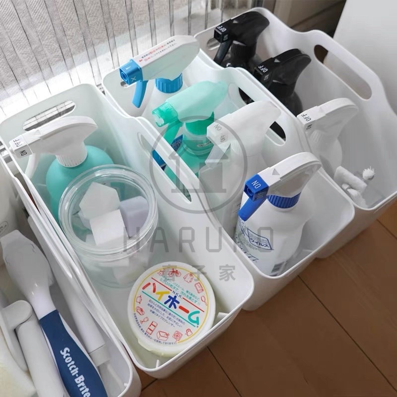 日本製軟質手提收納籃 置物籃 防水收納籃 衛浴收納 瓶罐收納