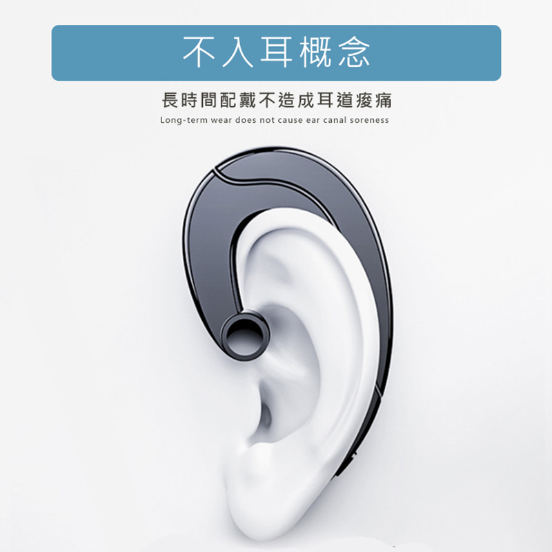       【SOYES】超輕真無線骨傳導單耳藍牙耳機G7(公司貨)